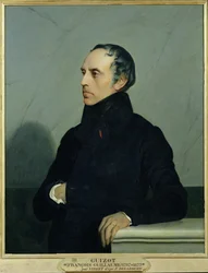 Francois Guizot (1787-1874) wg obrazu Paula Delaroche (1797-1856) c.1878
